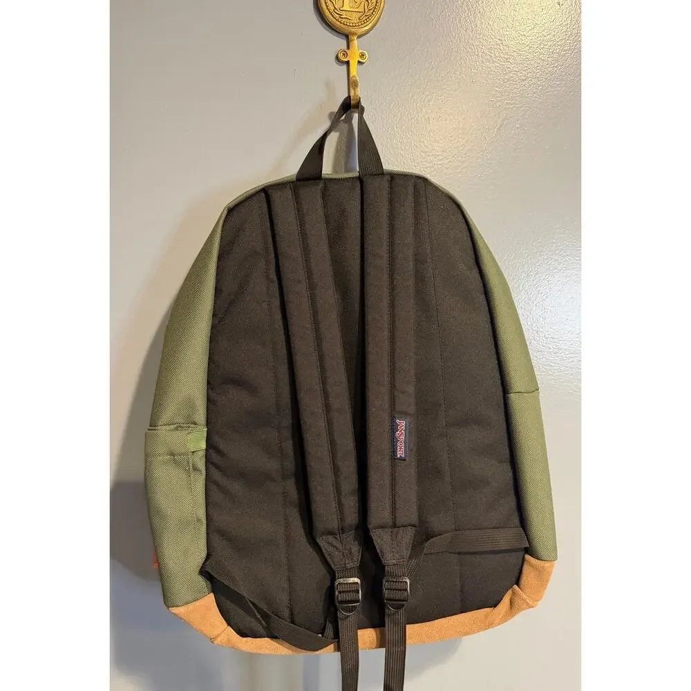 NWT JanSport Right Pack Backpack - Cargo Green